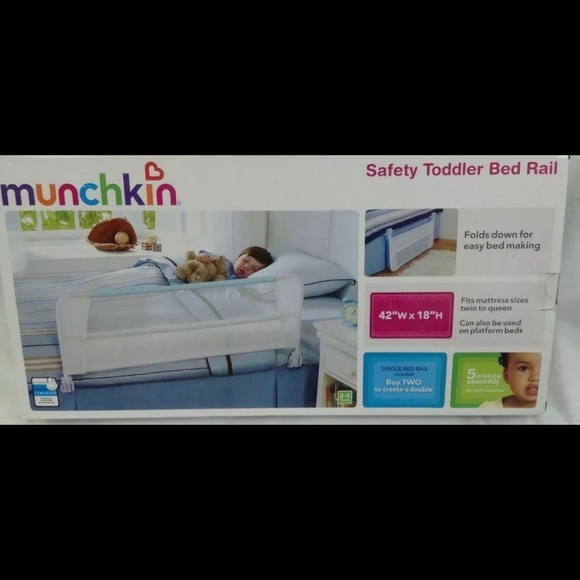Munchkin Other New Munchkin Safety Bedrail Single 42inw X 8inh Poshmark